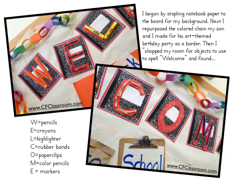 welcome back to school bulletin board ideas for teachers