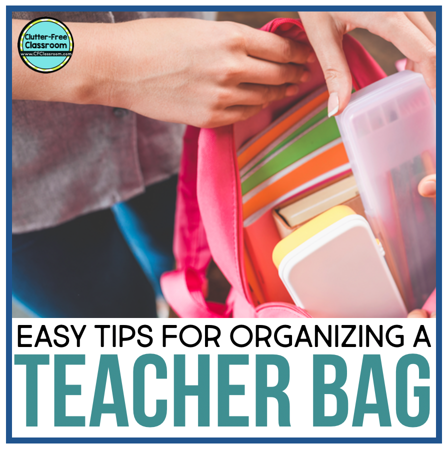 Teacher discount organizer bag