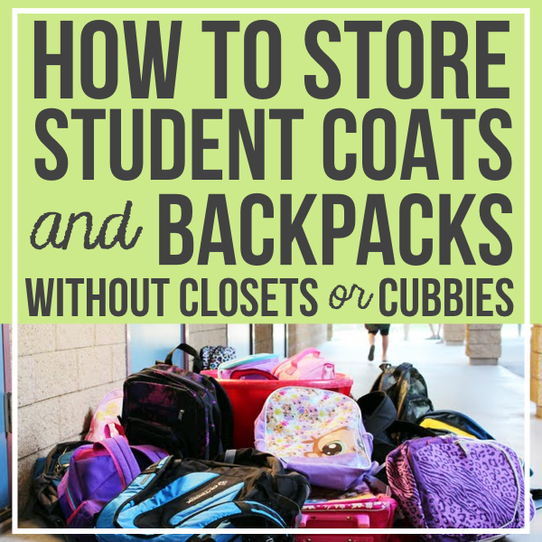 Classroom Backpack Storage Ideas for Elementary Teachers in 2024 -  Clutter-Free Classroom