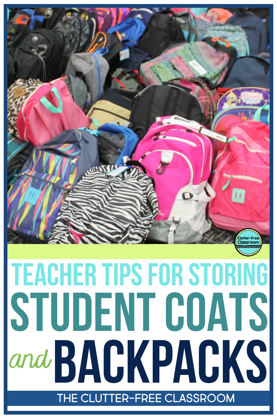 classroom backpack storage ideas
