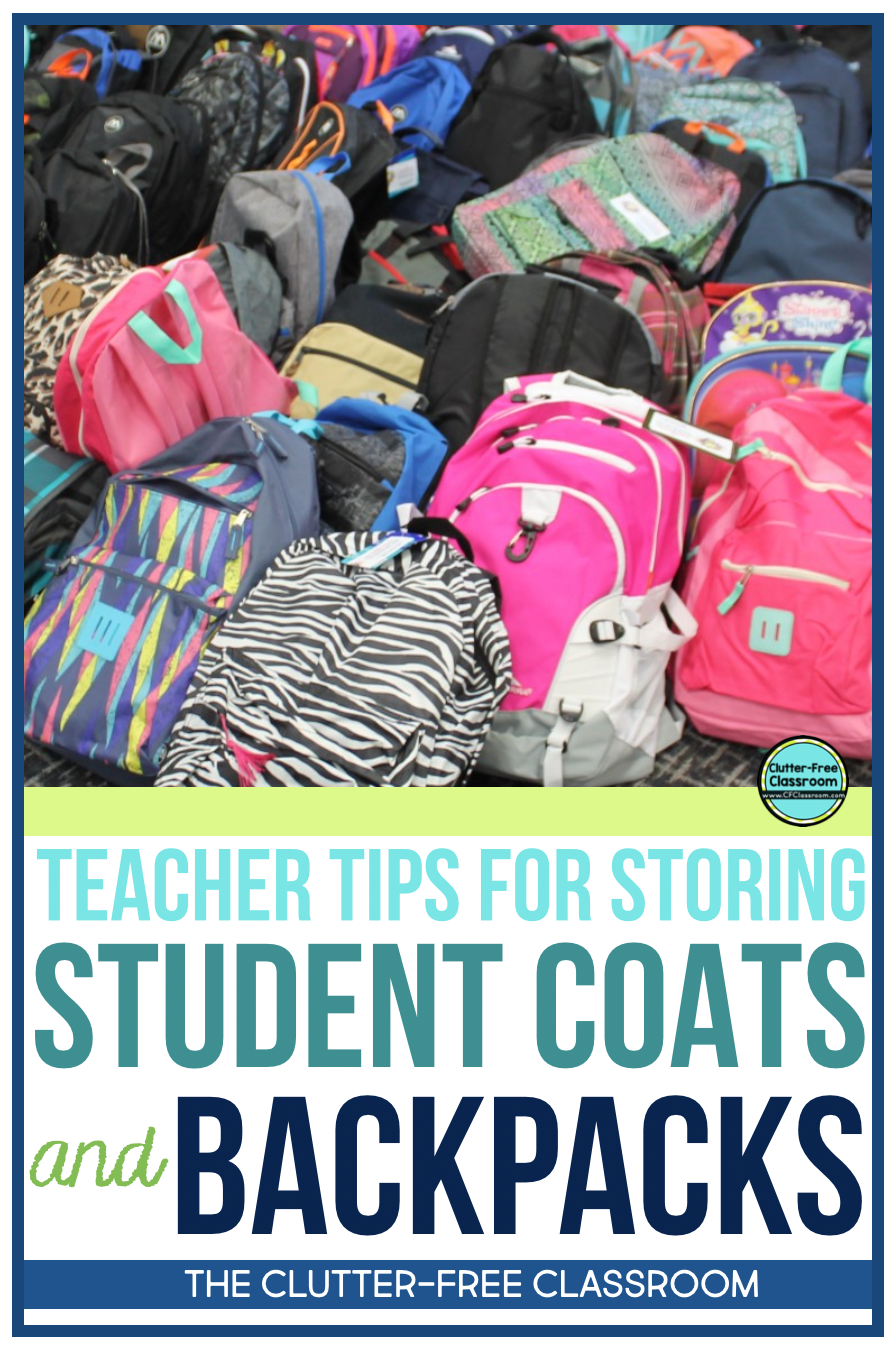 Classroom Backpack Storage Ideas for Elementary Teachers in 2024 -  Clutter-Free Classroom