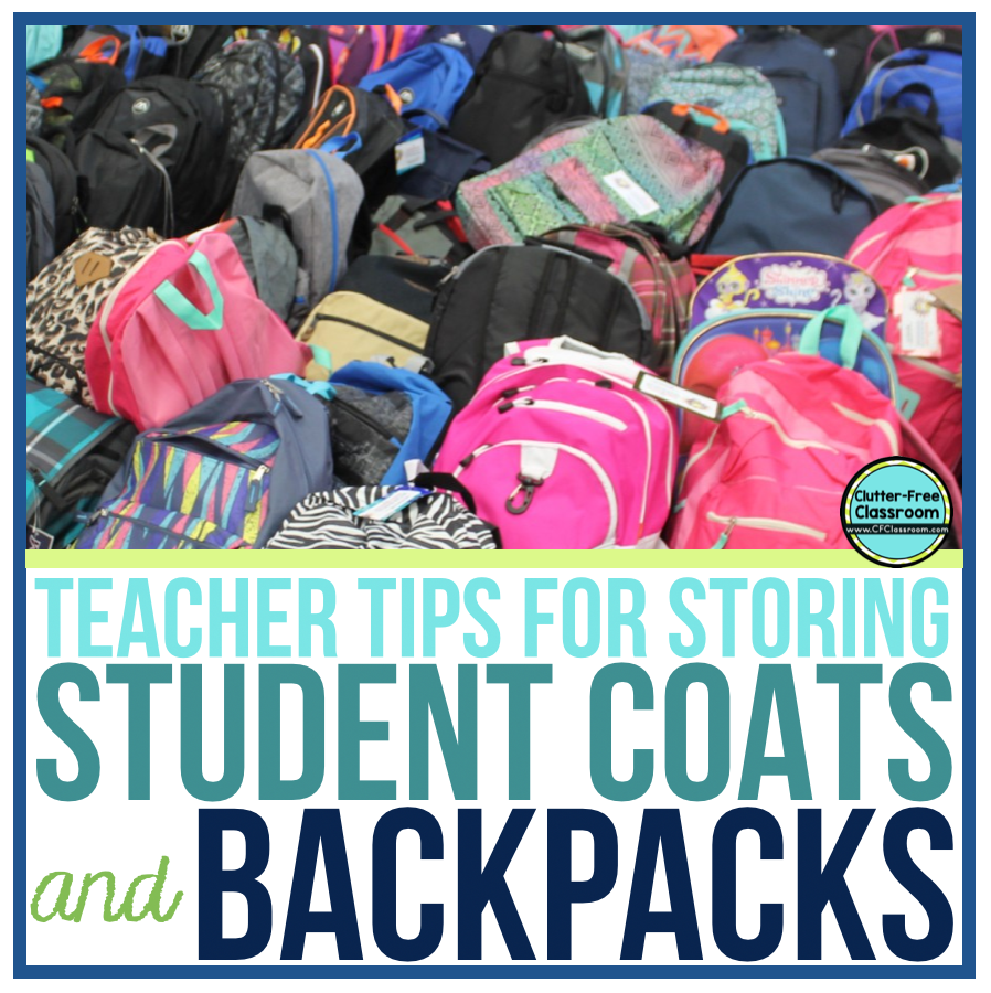 Classroom Backpack Storage