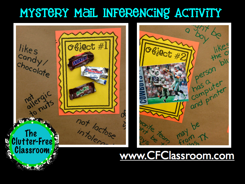 mystery mail printables