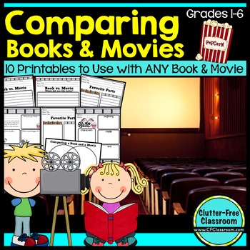 comparing books and movies resource for elementary teachers