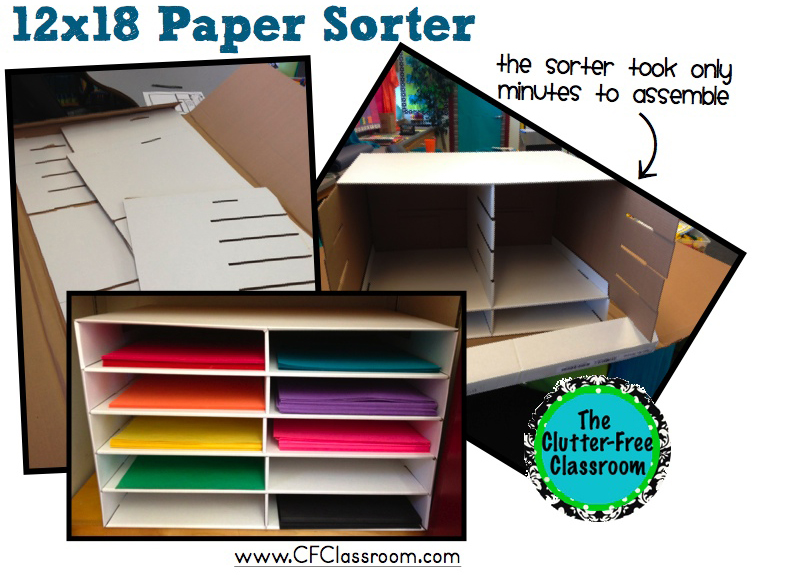 construction paper sorter