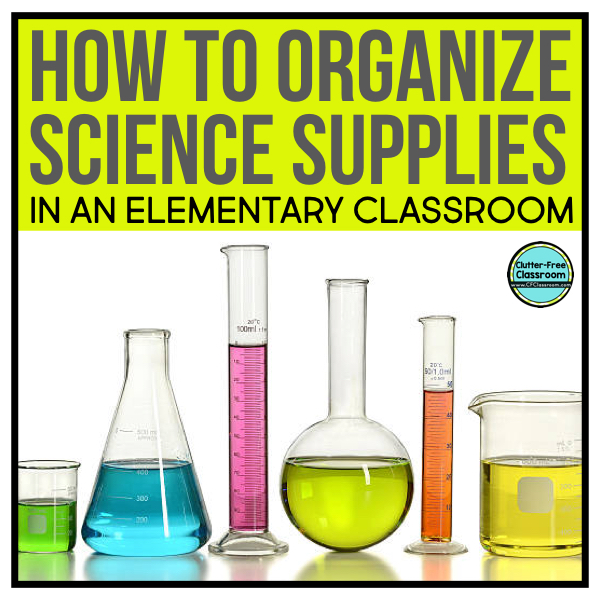 100 Useful items for a science supply cabinet 