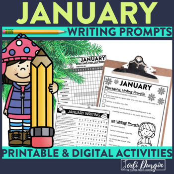 January writing prompts resource