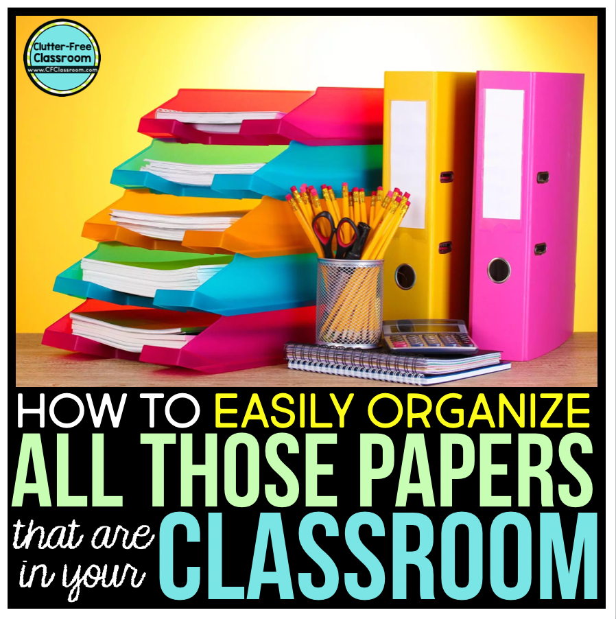 SO. MANY. PAPERS. Read to learn about free classroom organization strategies, storage solutions, hacks for managing assignments, projects, homework, worksheets and more. These simple tips and ideas organize both you AND your students!