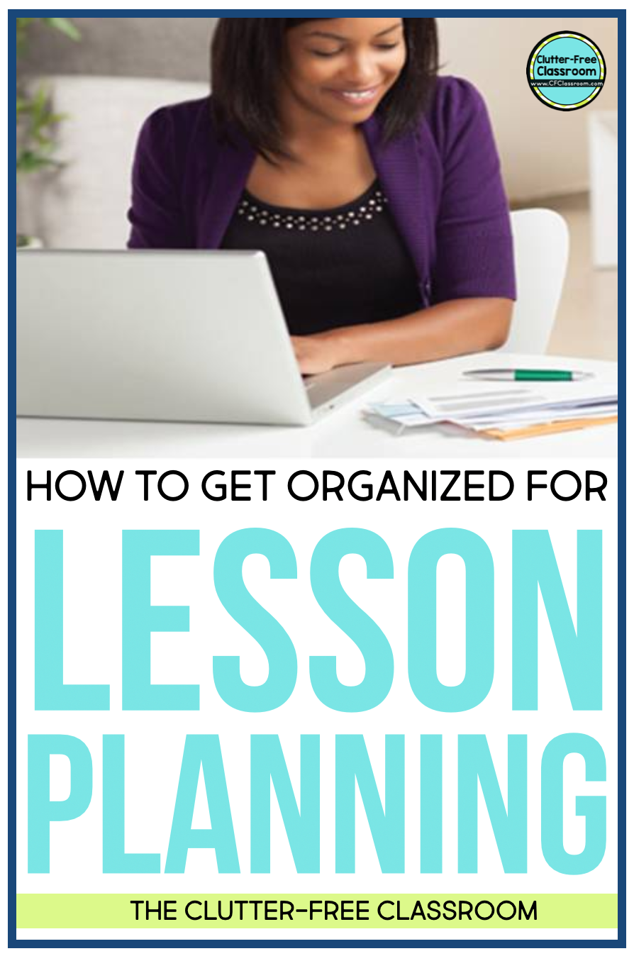 Learn how to manage and organize your lesson plans, teacher planner, resources, paper, and more!