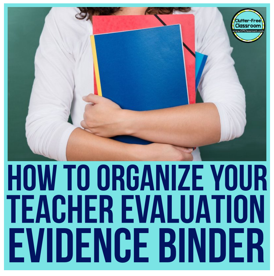 Oh the dreaded teacher evaluation binder! Read to find out how to make the evaluation portfolio process easier.