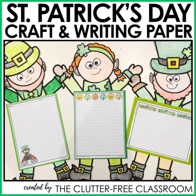 St. Patrick's Day Writing and Craft Project