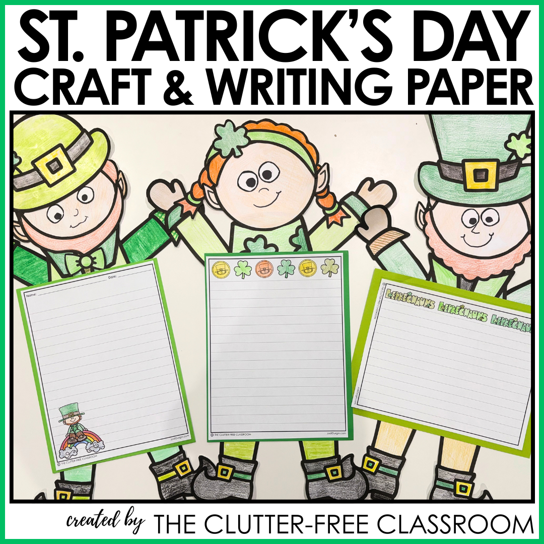 St. Patrick's Day Writing and Craft Project