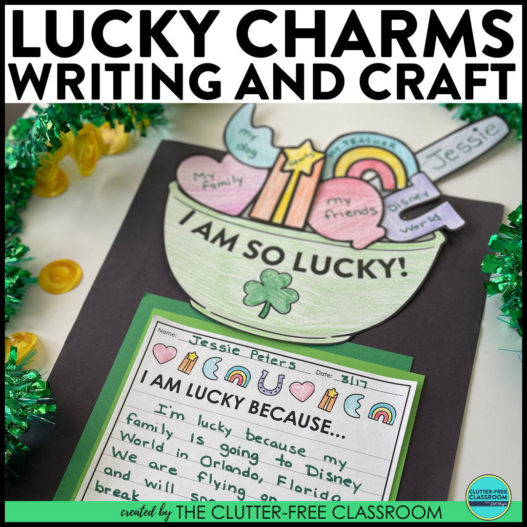 Lucky Charm Writing and Craft Project