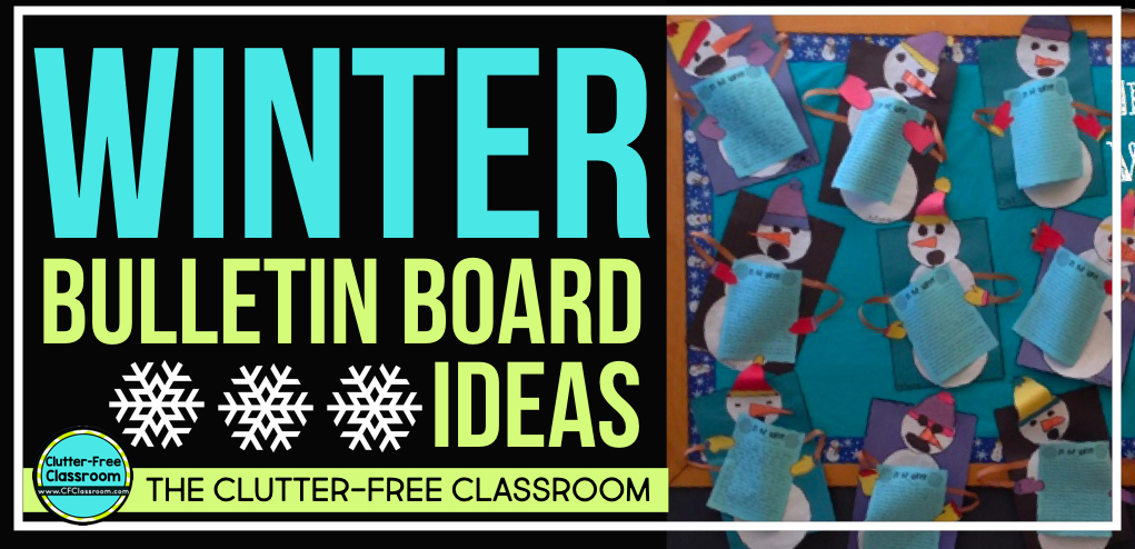 Winter Bulletin Board Set Teacher Resource 