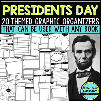 presidents day reading graphic organizers