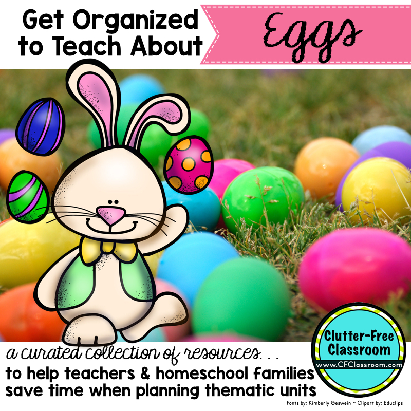 resources for teaching a unit on eggs