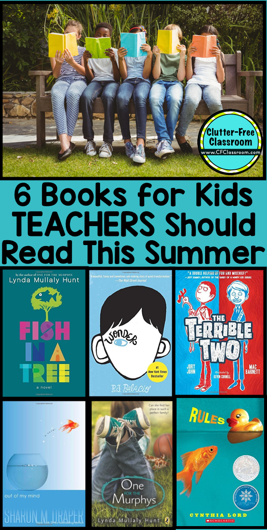 6 chapter book read alouds for elementary teachers