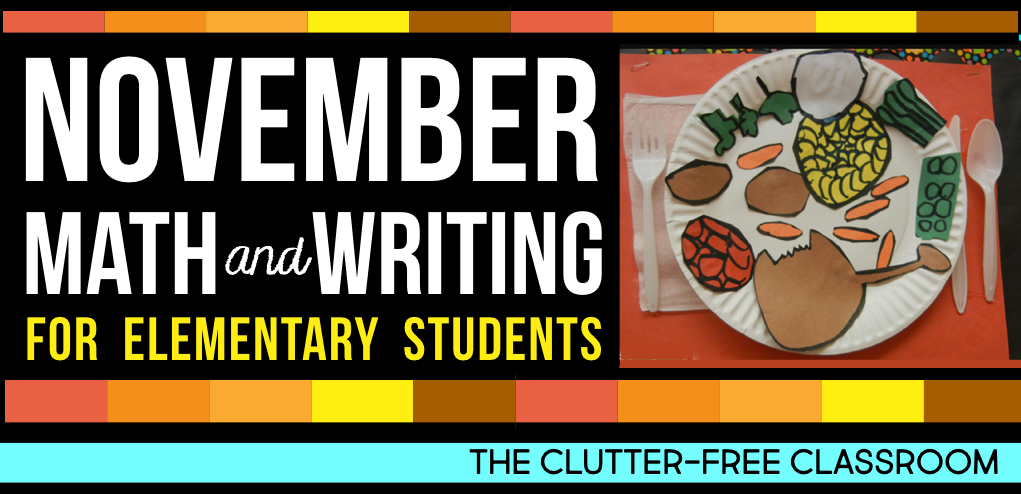 "These November activities, free printables, and a list of November books for kids will give first grade, second grade, and third grade teachers ideas for lessons, crafts and art projects for the fall /aumtum. From no prep November morning work to November writing prompts and journal covers, read alouds, and November bulletin board ideas this post is perfect for Kindergarten, fourth grade, fifth grade, and of course a homeschool too..         "