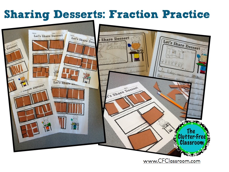 Fractions activities for 3rd grade (or even 2nd, 4th, or 5th) can be fun. Introducing and teaching a fractions unit is easy with these Clutter - Free worksheets and printables. Vocabulary, fraction strips, anchor charts and more are key to understanding fractions on a number line, ordering, comparing, reducing, decomposing, adding, subtracting, multiplying, and converting fractions to decimals on worksheets or in word problems.