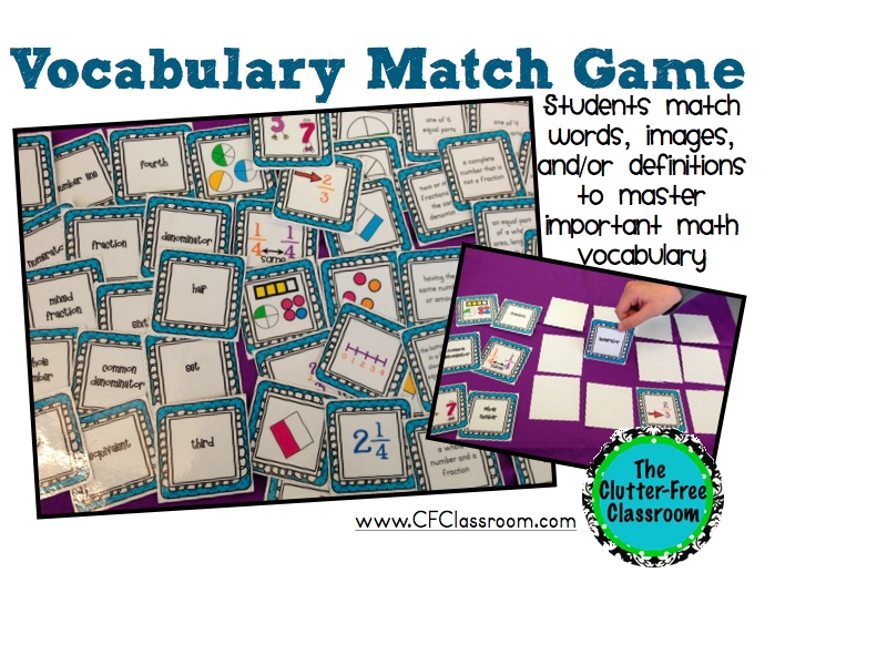 Fractions activities for 3rd grade (or even 2nd, 4th, or 5th) can be fun. Introducing and teaching a fractions unit is easy with these Clutter - Free worksheets and printables. Vocabulary, fraction strips, anchor charts and more are key to understanding fractions on a number line, ordering, comparing, reducing, decomposing, adding, subtracting, multiplying, and converting fractions to decimals on worksheets or in word problems.