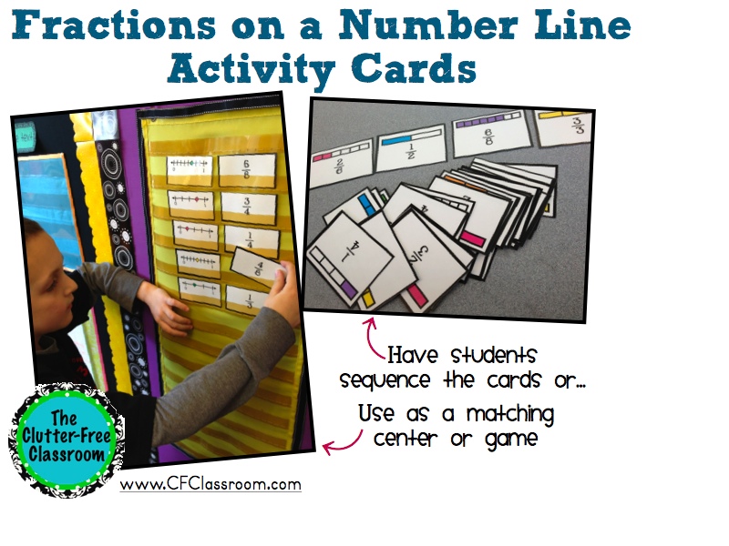 Fractions activities for 3rd grade (or even 2nd, 4th, or 5th) can be fun. Introducing and teaching a fractions unit is easy with these Clutter - Free worksheets and printables. Vocabulary, fraction strips, anchor charts and more are key to understanding fractions on a number line, ordering, comparing, reducing, decomposing, adding, subtracting, multiplying, and converting fractions to decimals on worksheets or in word problems.