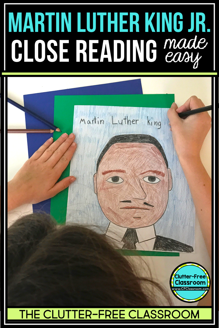 A Martin Luther King Jr reading passage with reading comprehension activities is a great way for kids to learn about biographies, diversity, and beyond his “I had a dream” speech. These crafts, books, bulletin boards, and ideas are perfect for second, third, fourth, and fifth grade students as well as homeschool too.