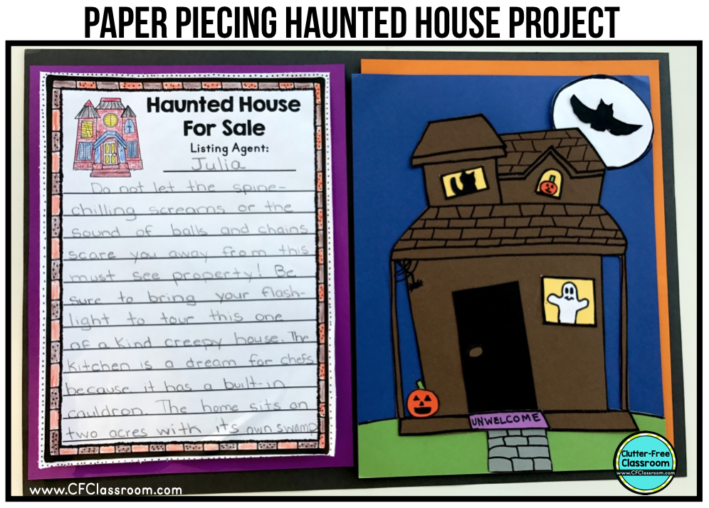 haunted house creative writing examples