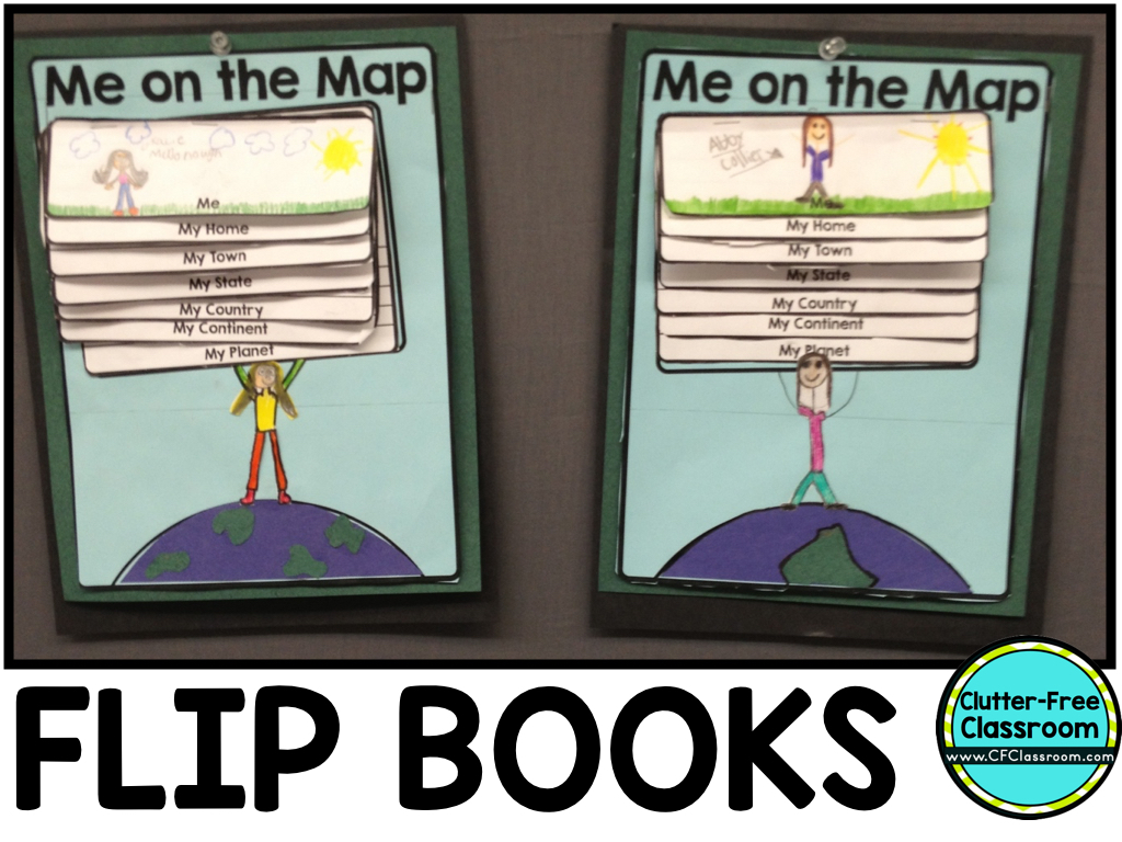 Me On The Map Activities And Printables Clutter Free Classroom By Jodi Durgin