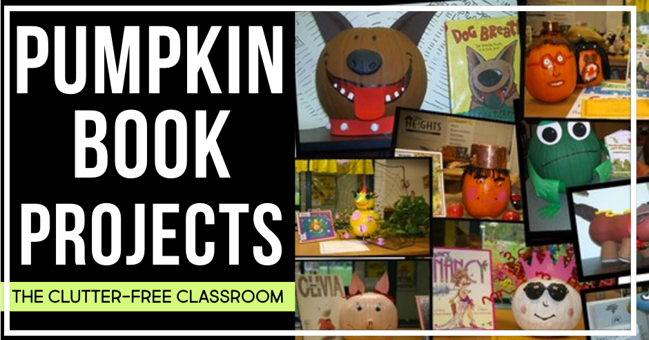 pumpkin book report kindergarten