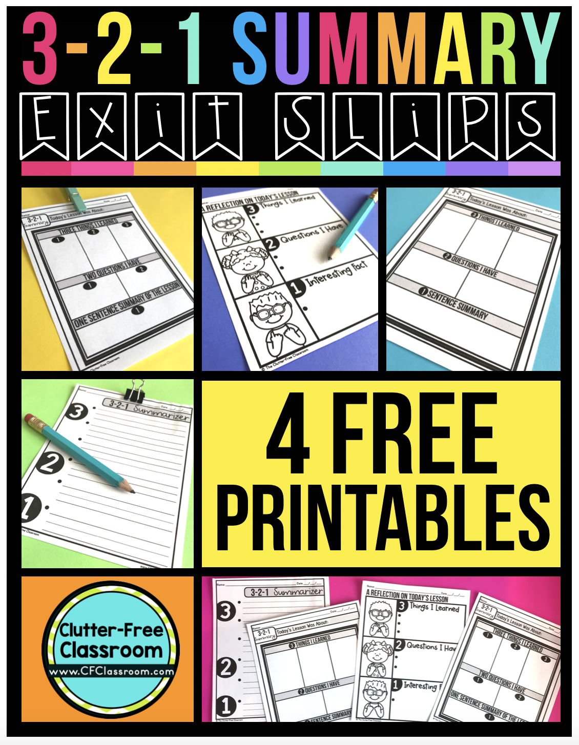 Exit Tickets Why You Need Them And How To Use Them Clutter Free Classroom By Jodi Durgin