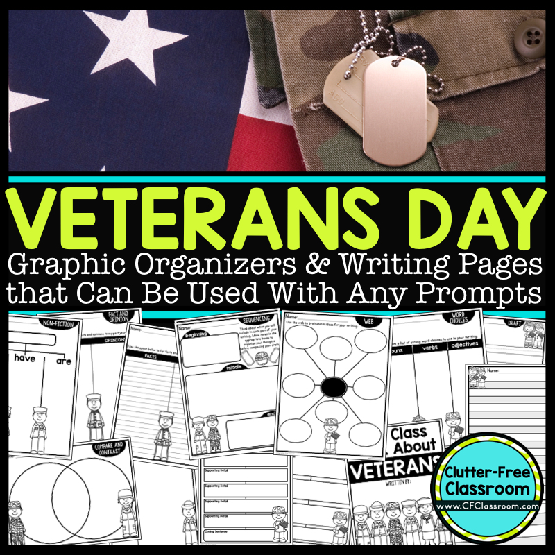 Veterans Day Activities For Kids In 2024 Clutter Free Classroom By 