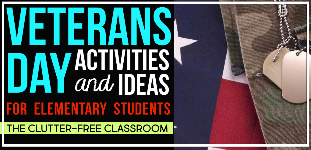 These Veterans Day activities, free printables, and a list of Veterans Day books for kids will give first grade, second grade and third grade teachers ideas for lessons, crafts and art projects to honor those who have served. The facts for teachers, writing prompts, read alouds, assembly ideas, and bulletin board displays are perfect for fourth grade, fifth grade, and of course a homeschool curriculum too..