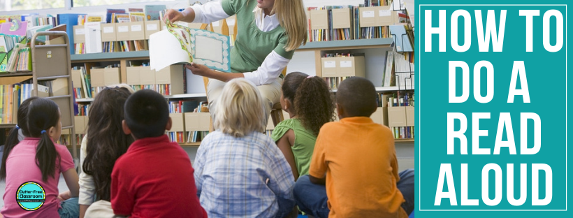 This blog post answers all of the most common questions about interactive read alouds: What is a read aloud? Why are read alouds important? What is the difference between shared reading and read aloud? How do I do a read aloud? Get all the practical tips and ideas you need to start implementing it in your elementary classroom today! #readaloud #readalouds #reading