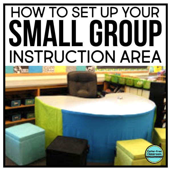 small group instruction area