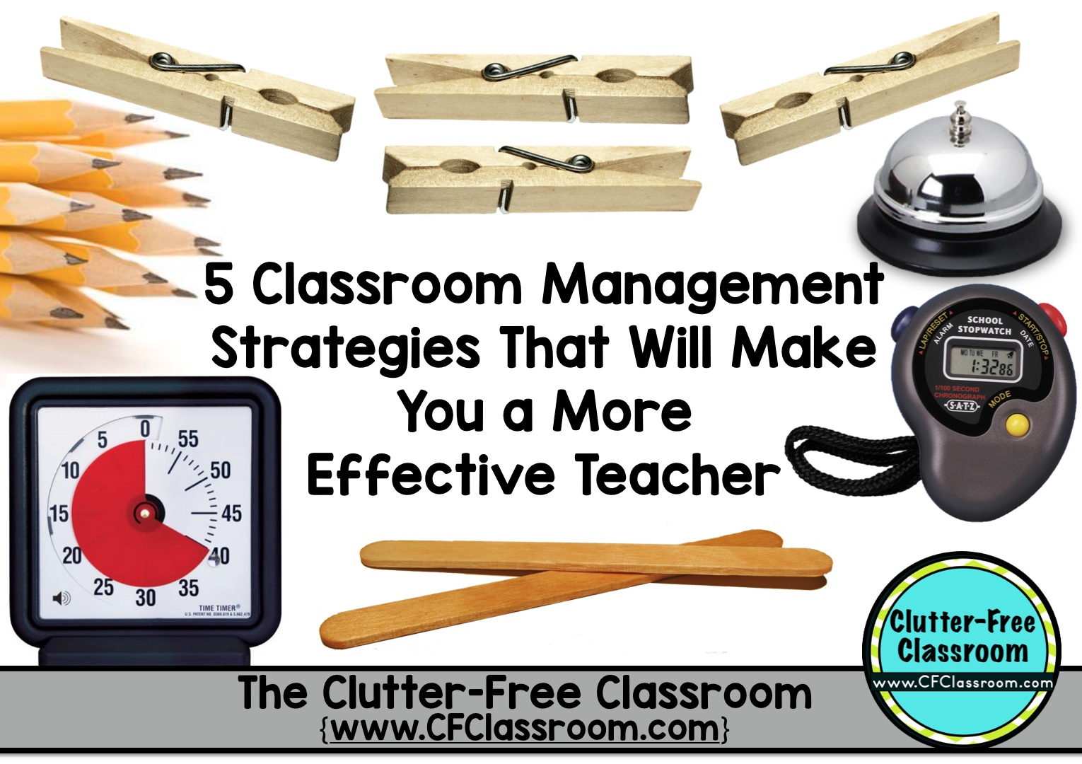 Do you want to be a highly-effective teacher? Classroom management is the key to success in the classroom. This post shares 5 easy classroom management strategies to improve your classroom management skills.