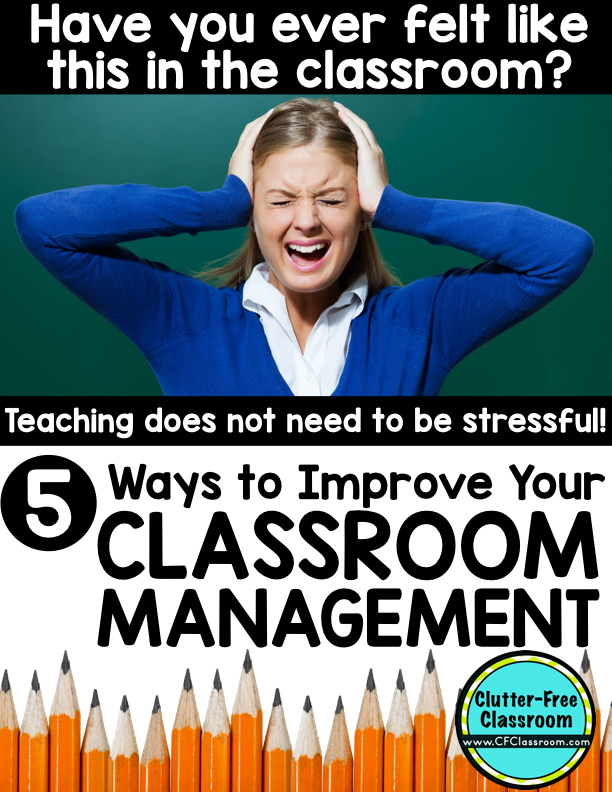 Do you want to be a highly-effective teacher? Classroom management is the key to success in the classroom. This post shares 5 easy classroom management strategies to improve your classroom management skills.