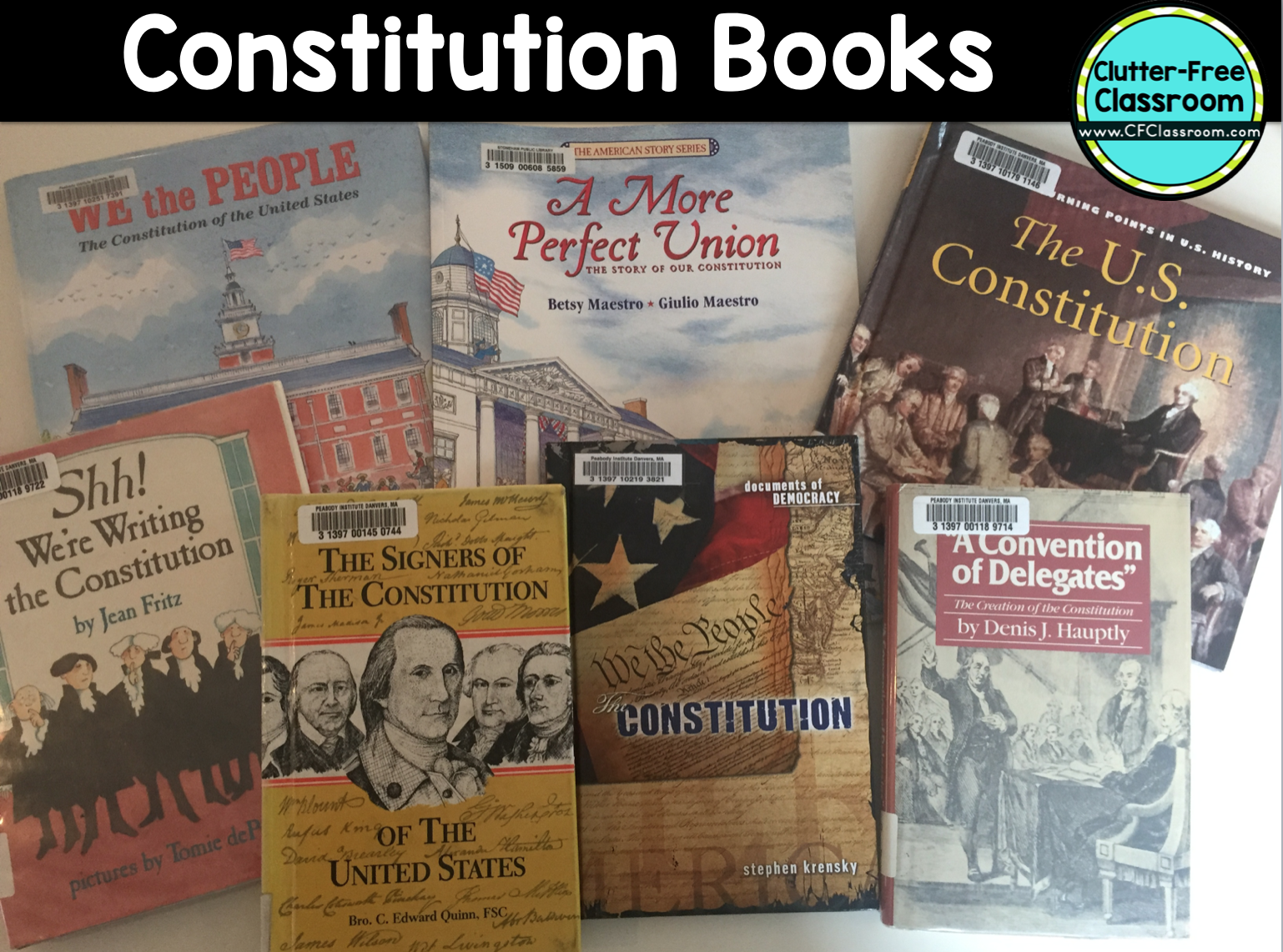 Did you know ALL public school teachers MUST teach a lesson about the Constitution on Constitution Day every September? This post by the Clutter - Free Classroom provides Constitution Day Activities for Elementary School Students. It also has Constitution Day Resources, Lesson Plans and Printables for Kids and suggests Constitution Day books.