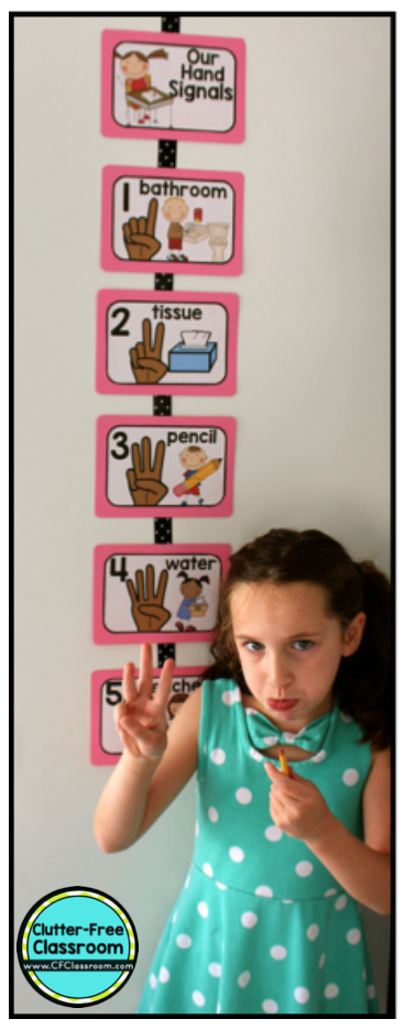 classroom hand signals