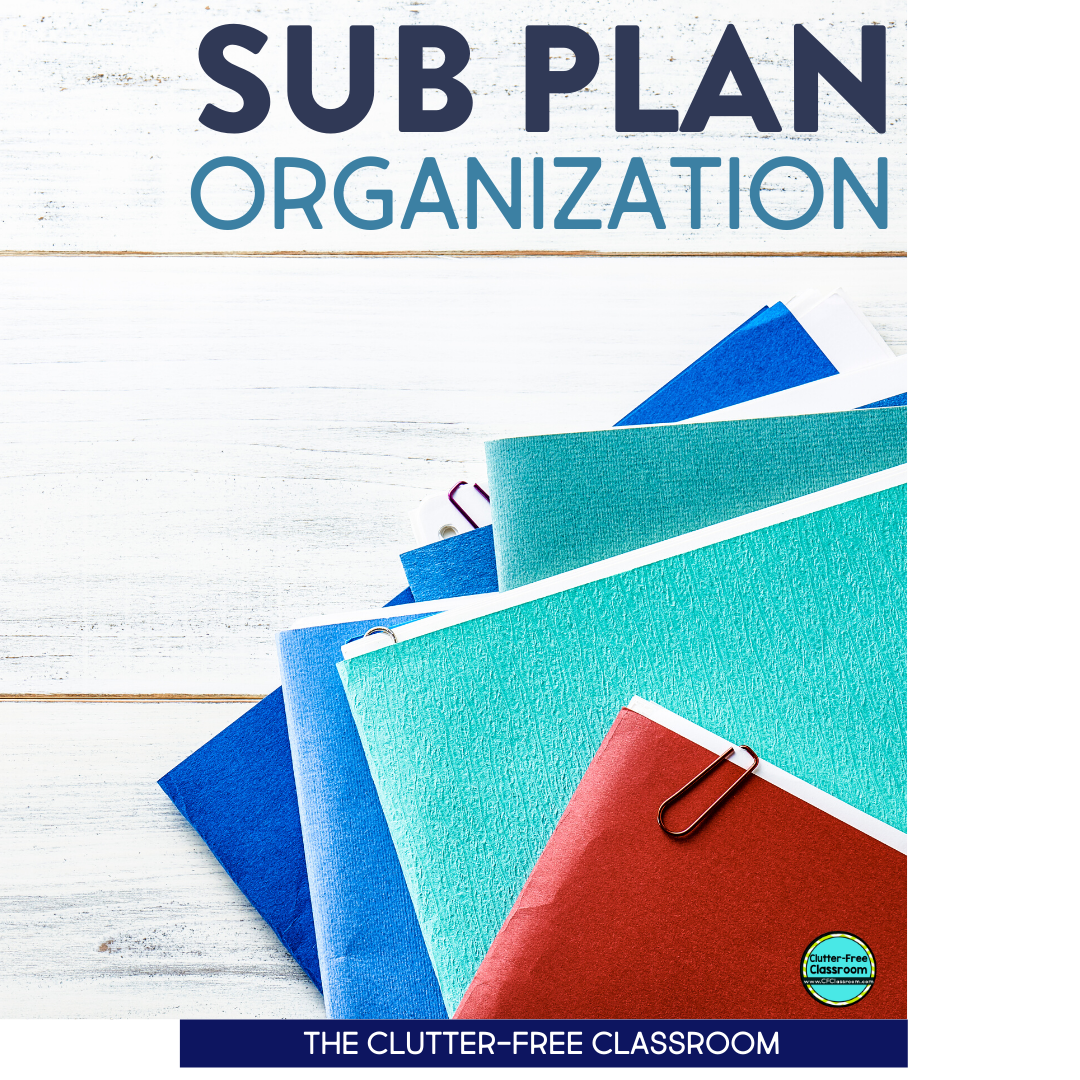 I feel less stressed about taking a sick day after reading these ideas. This awesome blog post made writing sub plans seem easy thanks to all their tips. I got so many ideas about storage and how to write them. Check out the blog post yourself before your next sick day! #sickday #subplans #substituteteacher