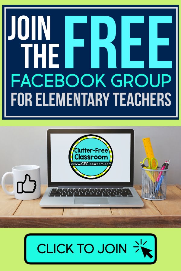 Clutter-Free Classroom Facebook Group