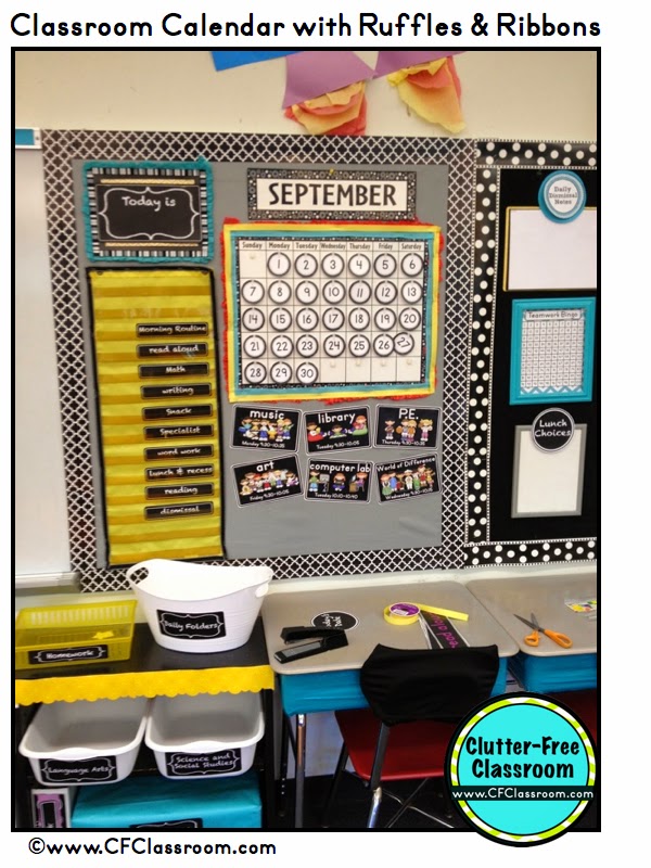 Classroom Calendar Ideas for Setting Up Your Learning Environment