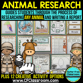 animal research project activities