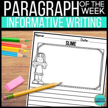 informative paragraph writing activities