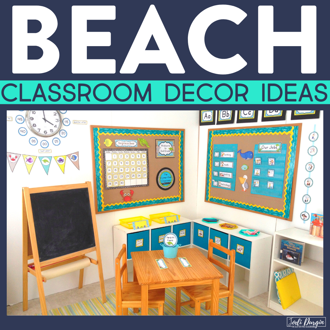 Ocean Themed Bulletin Board/Door - Differentiated Kindergarten