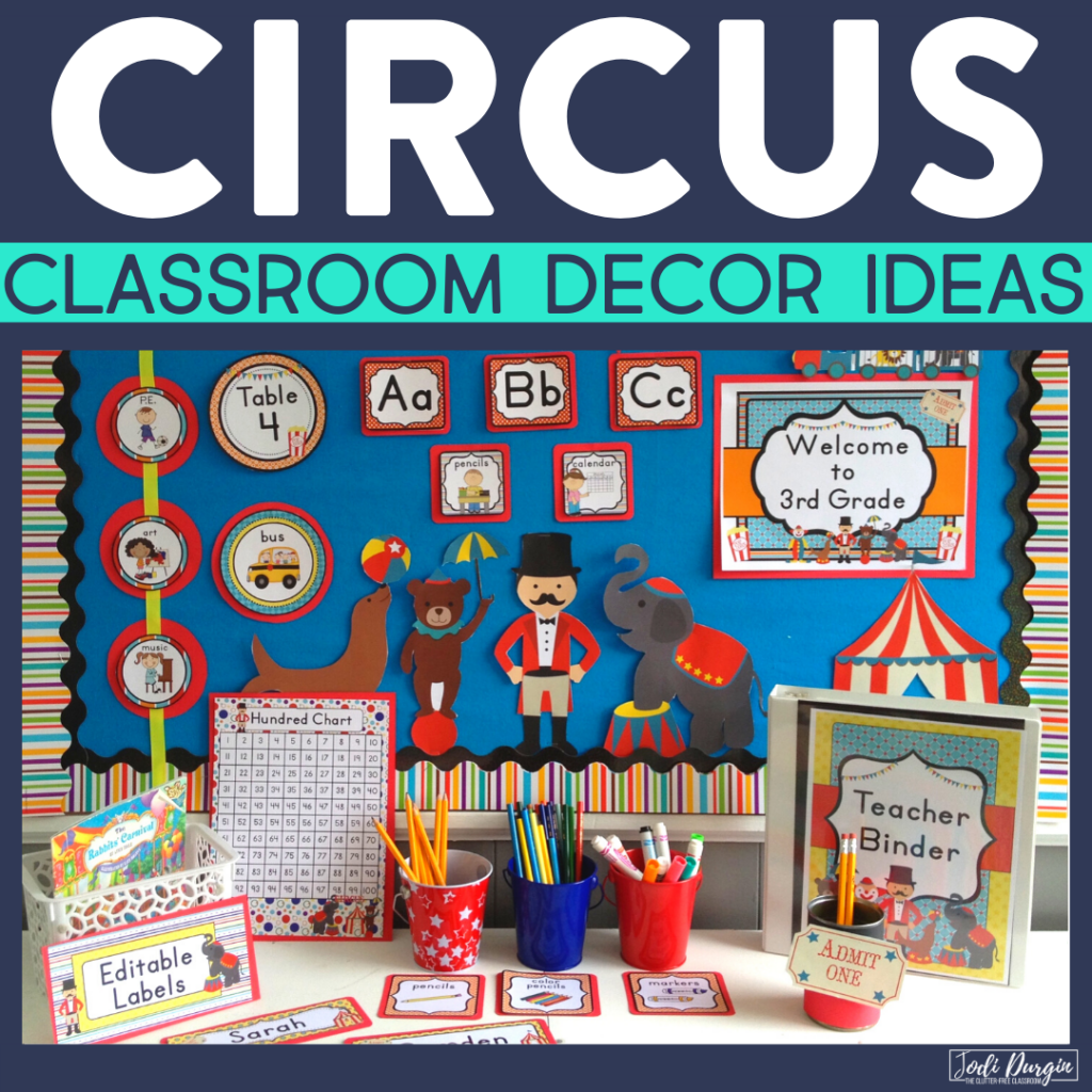 circus classroom decor ideas