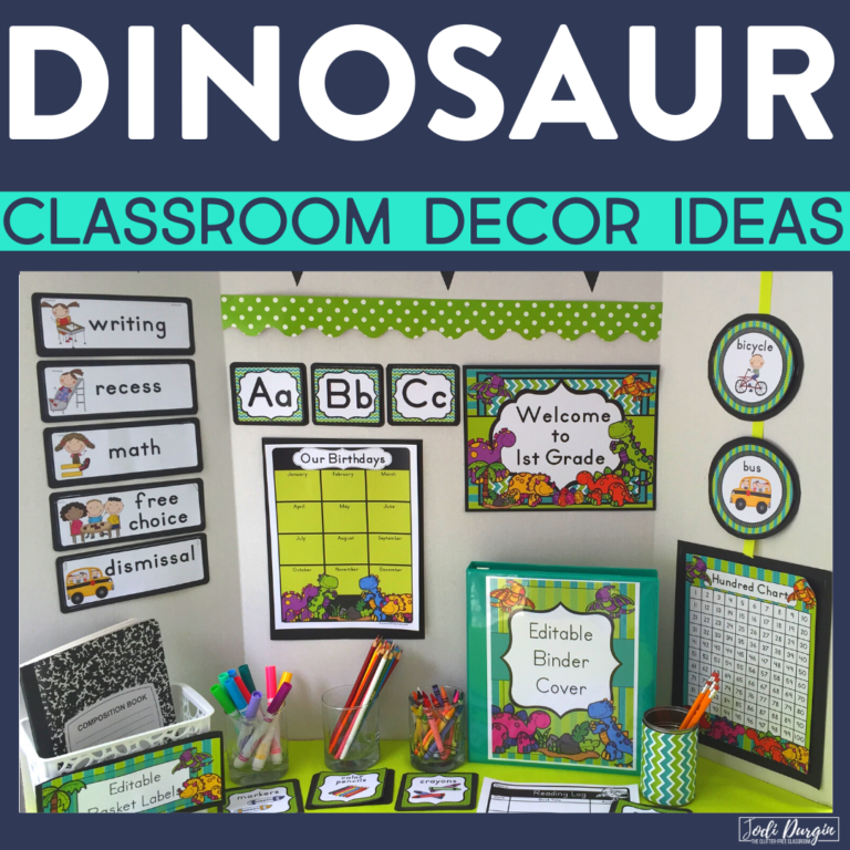 dinosaur classroom decor ideas