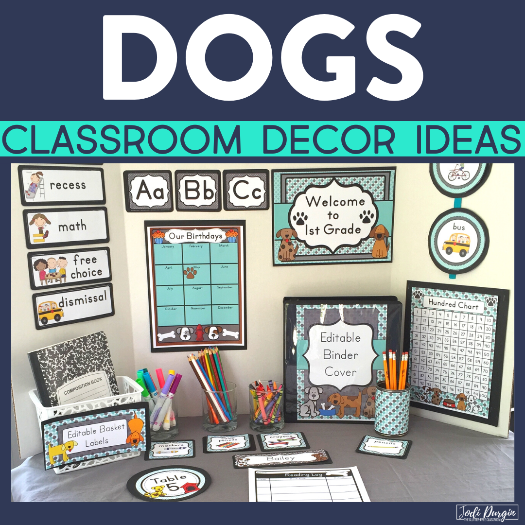 dog classroom decor ideas
