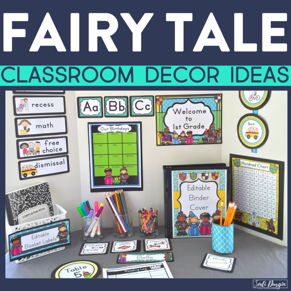 fairy tale classroom decor ideas