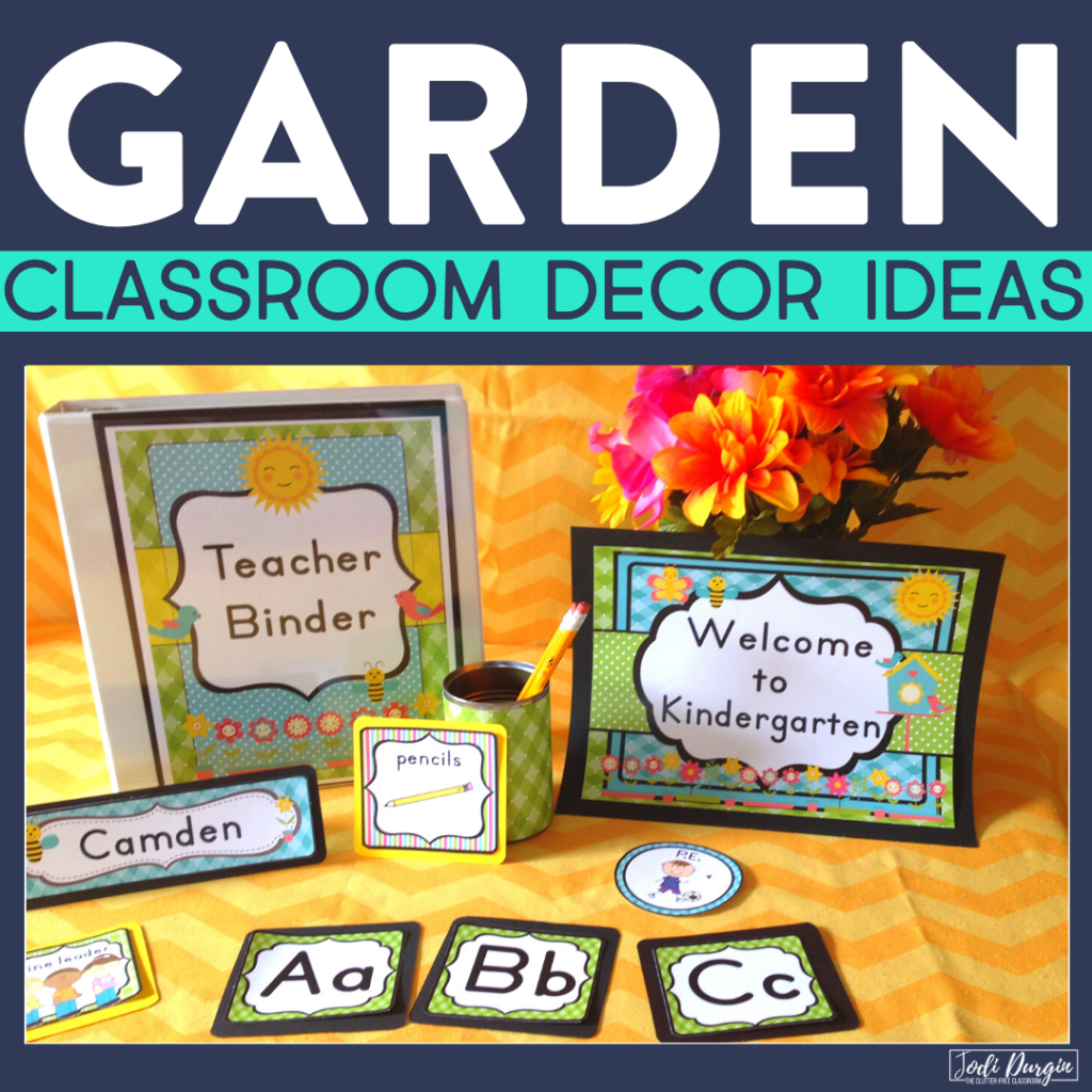 garden classroom decor ideas