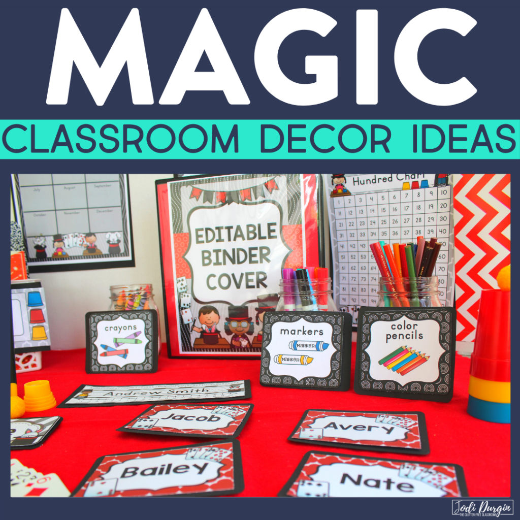 magic classroom decor ideas